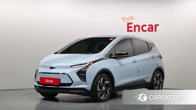 Chevrolet (GM Daewoo) New Bolt EV 2022 Небесно-голубой из Кореи