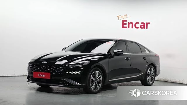 Kia K8 Hybrid 2022 Черный из Кореи