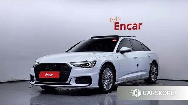 Audi A6 (C8) 2020 Белый из Кореи