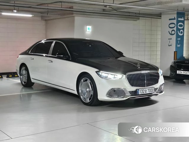 Mercedes-Benz S-Class W223 2022 Белый двухцветный из Кореи