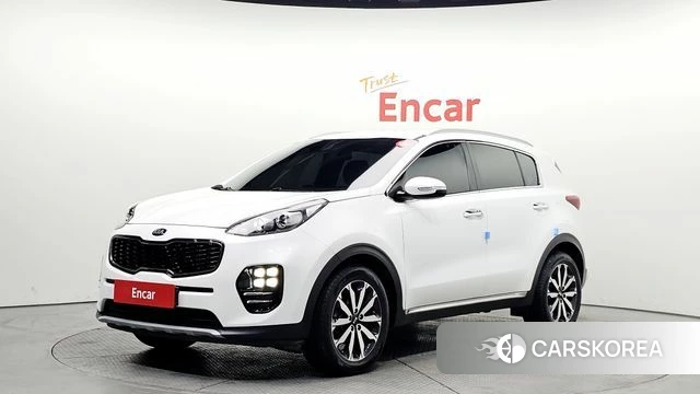 Kia Sportage 4th Generation 2018 Белый из Кореи