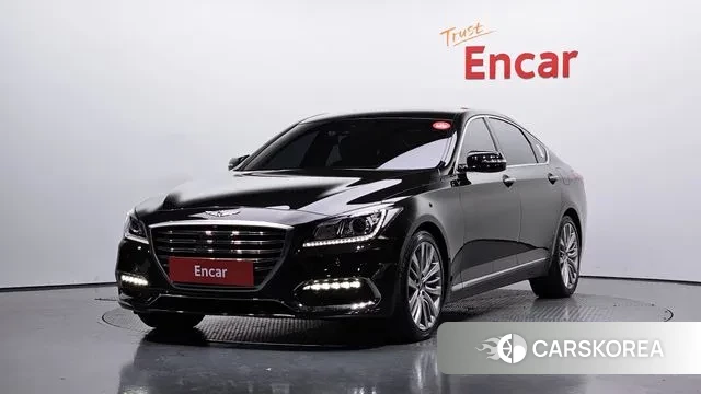 Genesis G80 2018 Черный из Кореи