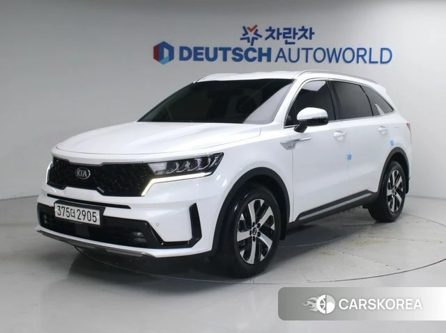 Kia Sorento 4th Generation 2021 Белый из Кореи
