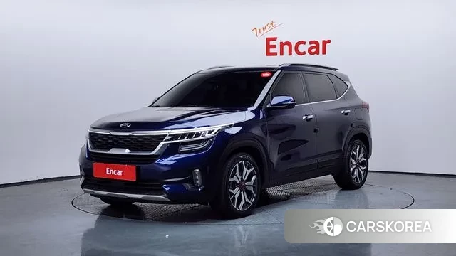 Kia Seltos 2019 Синий из Кореи