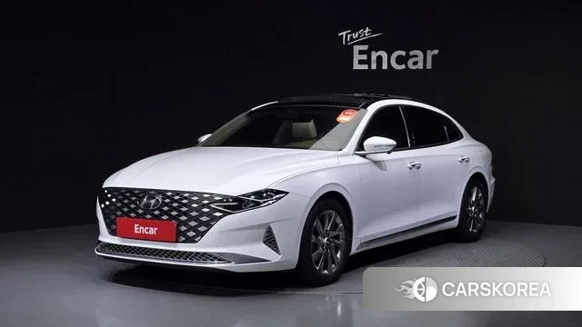 Hyundai The New Grandeur IG Hybrid 2020 Белый из Кореи