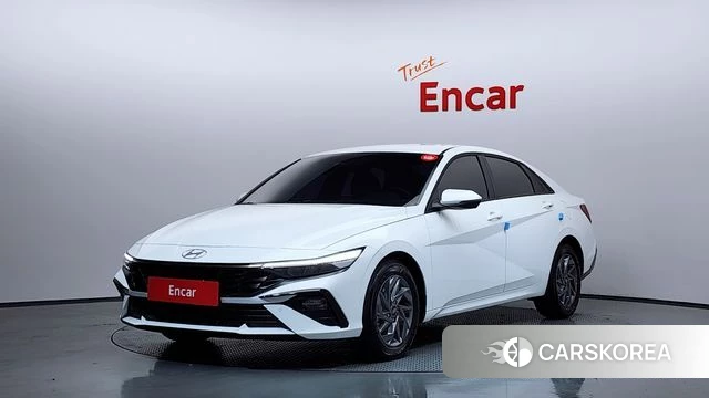 Hyundai The New Avante Hybrid (CN7) 2025 Белый из Кореи