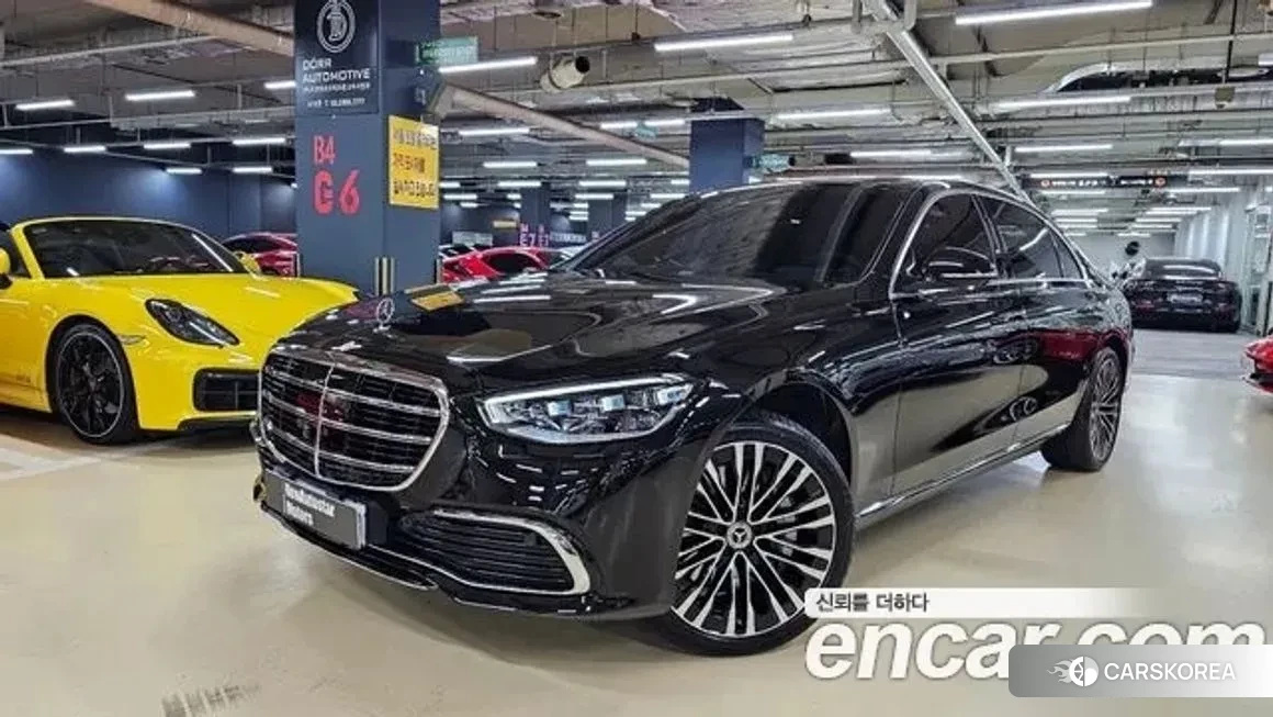 Mercedes-Benz S-Class W223 2024 Черный из Кореи