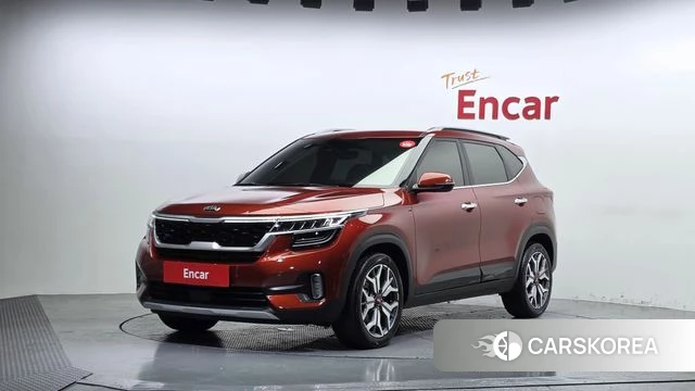 Kia Seltos 2020 Красный из Кореи