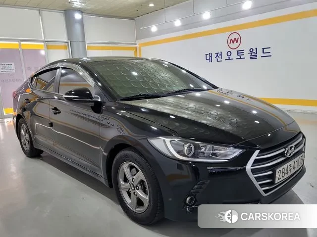 Hyundai Avante AD 2018 Черный из Кореи