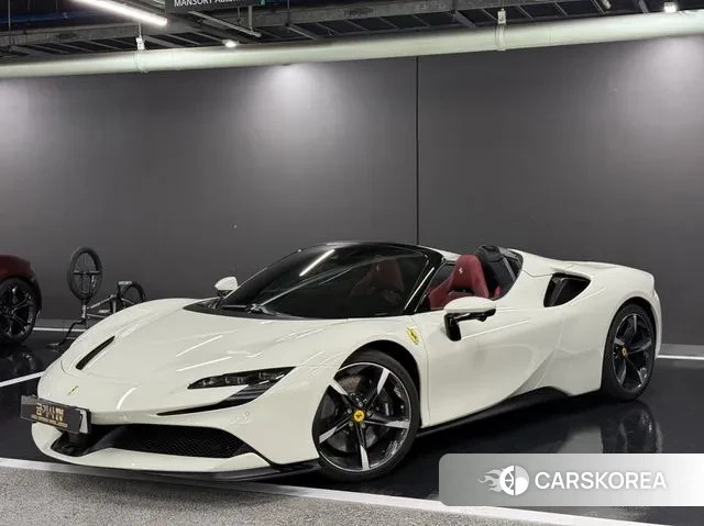 Ferrari SF90 Spider 2023 Белый из Кореи