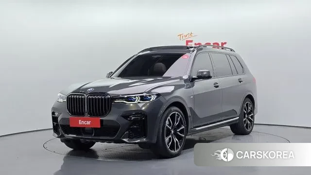 BMW X7 (G07) 2022 Серый из Кореи