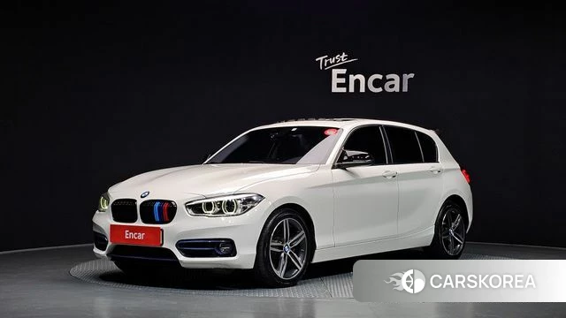 BMW 1 Series (F20) 2019 Белый из Кореи