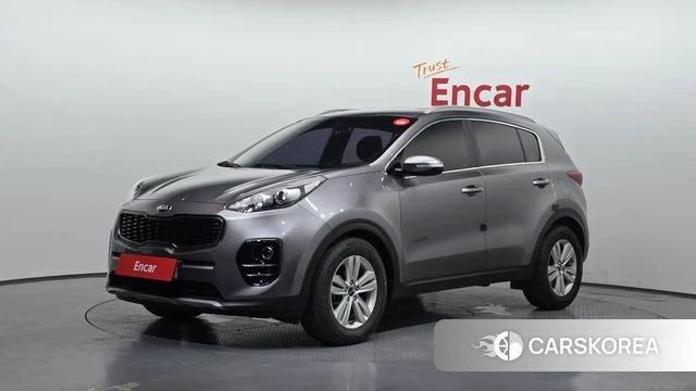 Kia Sportage 4th Generation 2018 Серебристо-серый из Кореи