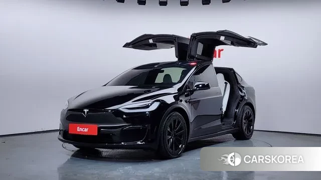 Tesla Model X 2023 Черный из Кореи