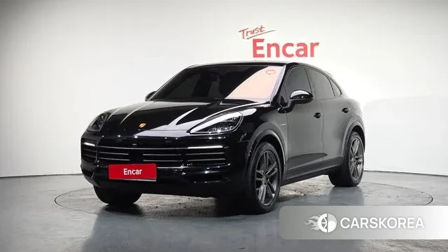 Porsche Cayenne (PO536) 2022 Черный из Кореи