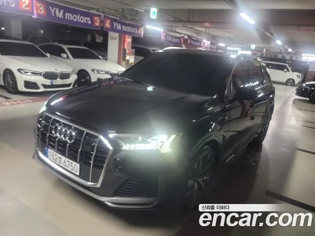 Audi Q7 (4M) 2020 Черный из Кореи