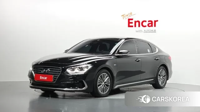 Hyundai Grandeur IG Hybrid 2018 Черный из Кореи