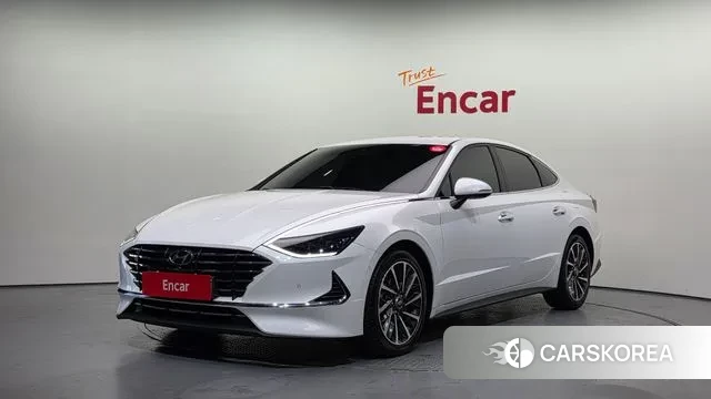 Hyundai Sonata (DN8) 2019 Белый из Кореи