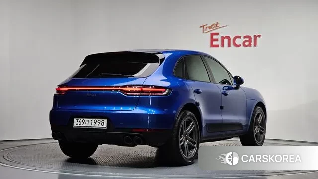 Porsche Macan 2019 Синий из Кореи