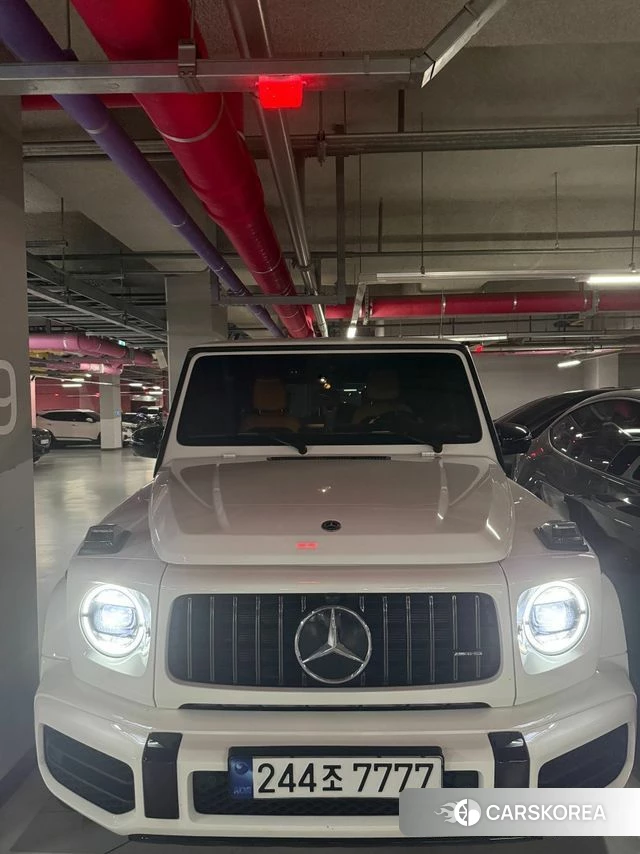 Mercedes-Benz G-Class W463b 2021 Белый из Кореи