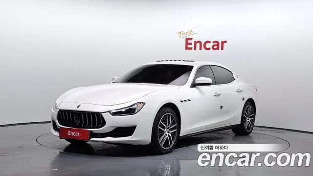 Maserati Ghibli 2020 Белый из Кореи