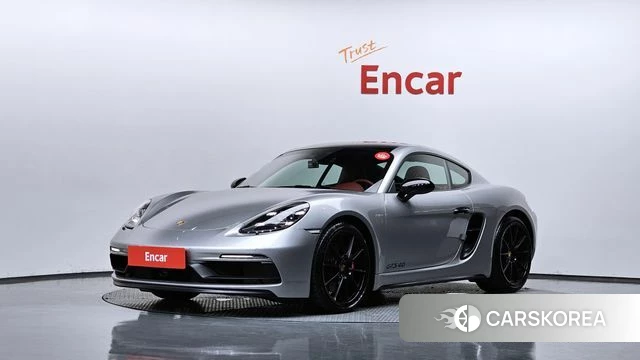 Porsche 718 Cayman 2021 Серебряный из Кореи