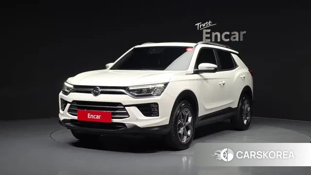 Ssangyong Beautiful Korando 2022 Белый из Кореи