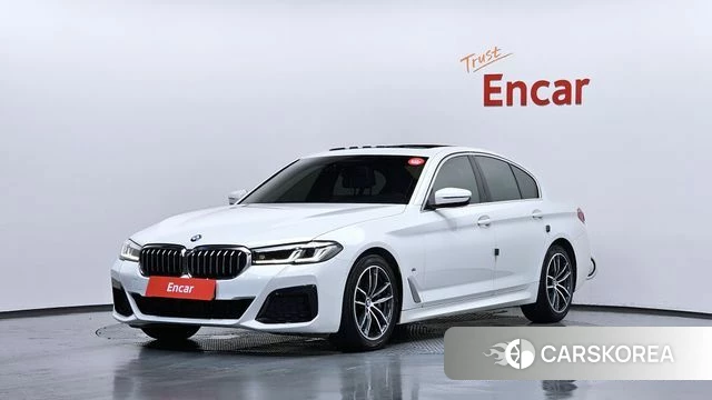 BMW 5 Series (G30) 2021 Белый из Кореи