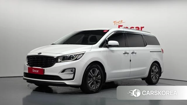 Kia The New Carnival 2018 Белый из Кореи