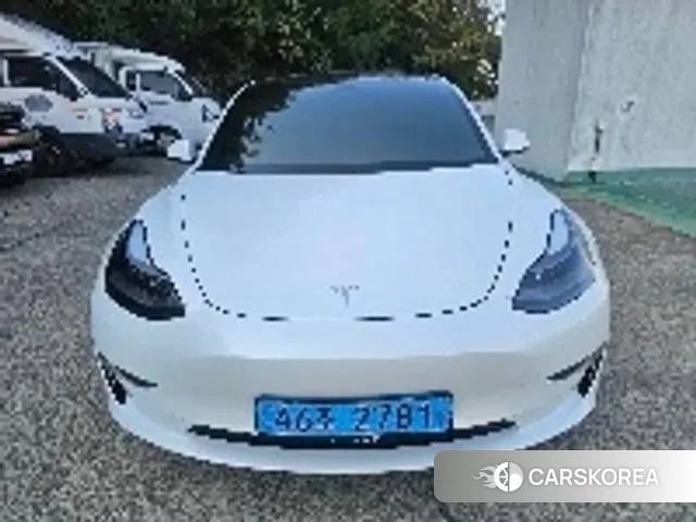 Tesla Model 3 2021 Белый из Кореи