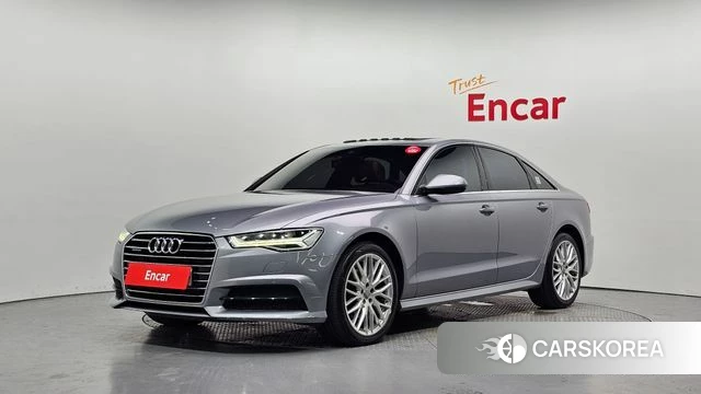 Audi New A6 2018 Серебристо-серый из Кореи