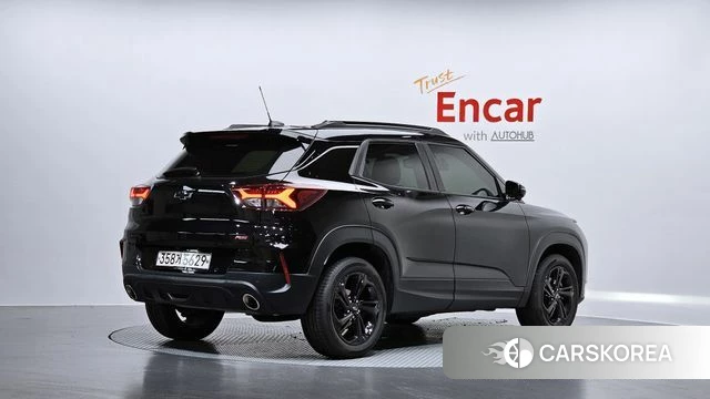 Chevrolet (GM Daewoo) Trailblazer 2022 Черный из Кореи
