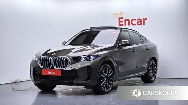 BMW X6 (G06) 2023 Песочный из Кореи