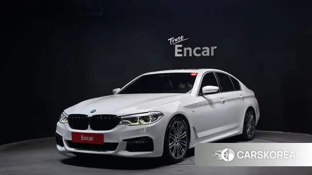BMW 5 Series (G30) 2019 Белый из Кореи
