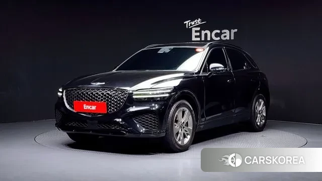 Genesis GV70 2021 Черный из Кореи