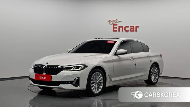 BMW 5 Series (G30) 2021 Белый из Кореи
