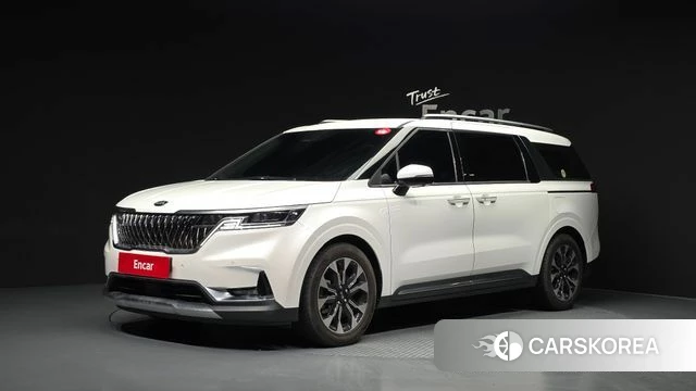 Kia Carnival 4th generation 2021 Белый из Кореи