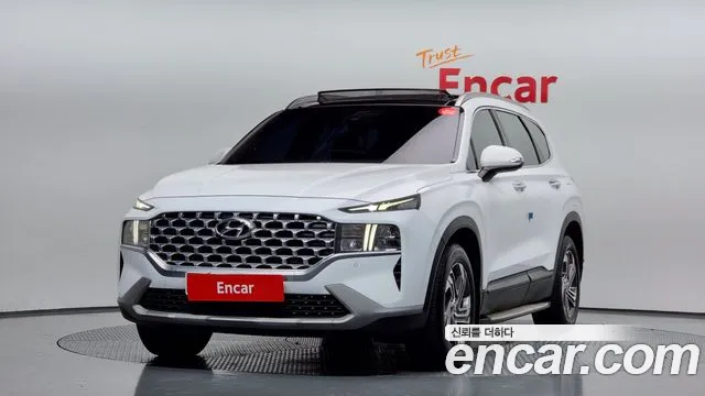 Hyundai The New Santa Fe 2021 Белый из Кореи