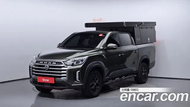 Ssangyong The New Rexton Sports Cannes 2021 Светло-зеленый из Кореи