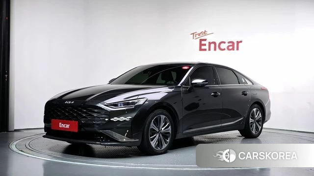Kia K8 Hybrid 2022 Серый из Кореи