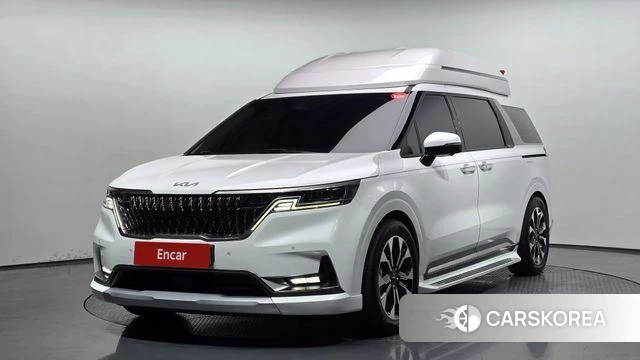 Kia Carnival 4th generation 2021 Белый из Кореи