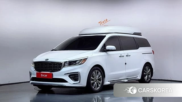 Kia The New Carnival 2018 Белый из Кореи