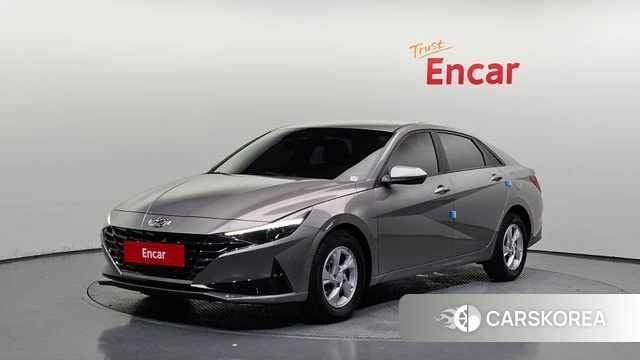 Hyundai Avante (CN7) 2020 Серебристо-серый из Кореи