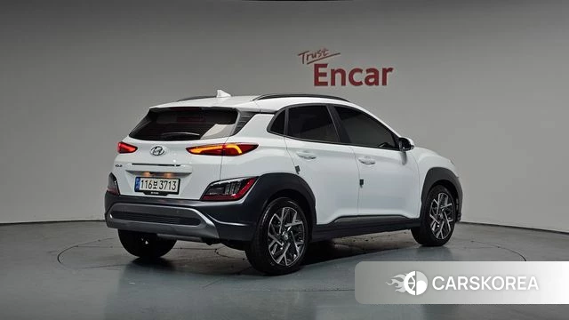 Hyundai The New Kona Hybrid 2021 Белый из Кореи