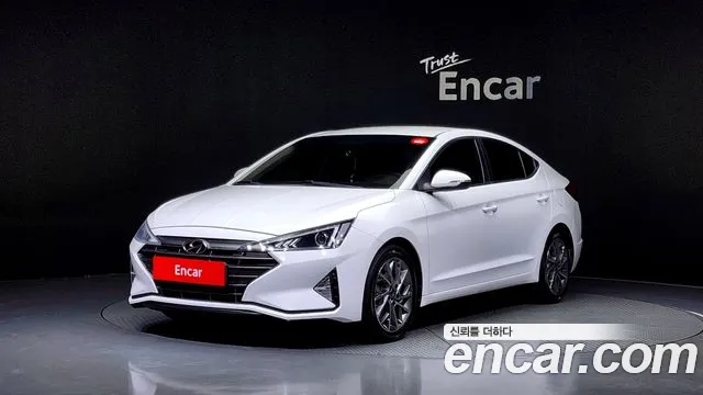 Hyundai The New Avante AD 2019 Белый из Кореи
