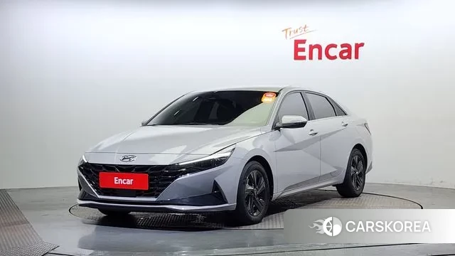 Hyundai Avante Hybrid (CN7) 2021 Серый из Кореи