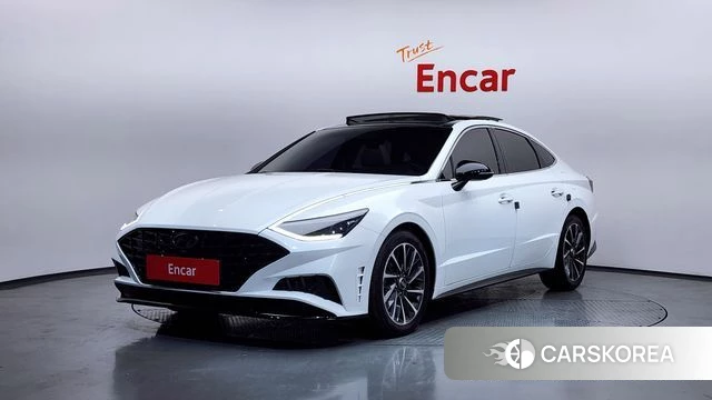 Hyundai Sonata (DN8) 2019 Белый из Кореи