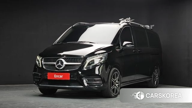 Mercedes-Benz V-Class 2021 Черный из Кореи