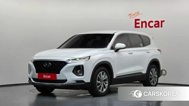 Hyundai Santa Fe TM 2018 Белый из Кореи