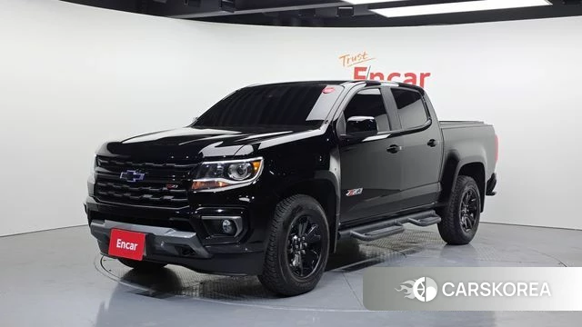 Chevrolet (GM Daewoo) Real New Colorado 2021 Черный из Кореи